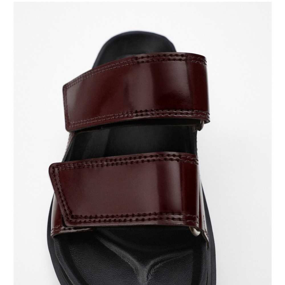 Zara two strap sandals, size 7